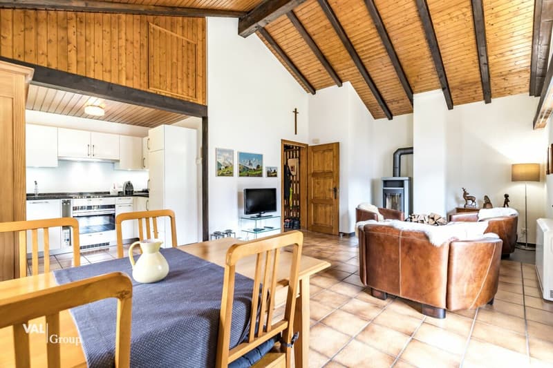 Alpine lifestyle at 1,560 m above sea level - Retreat with a wide view near Grächen (6)