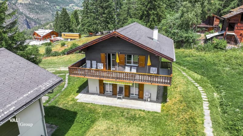 Alpine lifestyle at 1,560 m above sea level - Retreat with a wide view near Grächen (12)