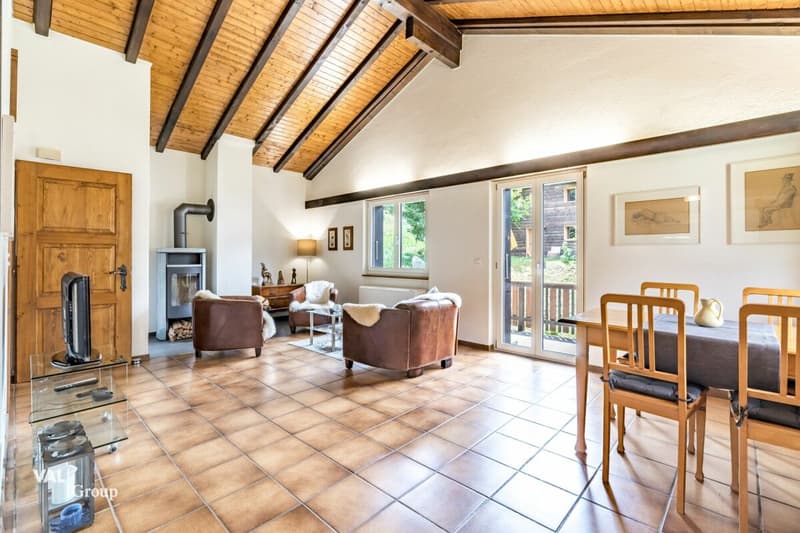 Alpine lifestyle at 1,560 m above sea level - Retreat with a wide view near Grächen (3)