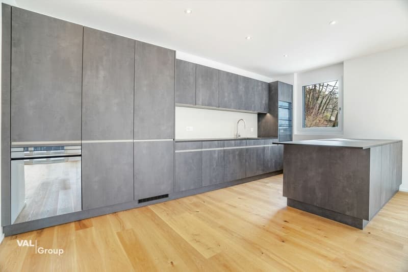 Unique 4.5-room attic apartment in Visp - modern living with the best view (4)