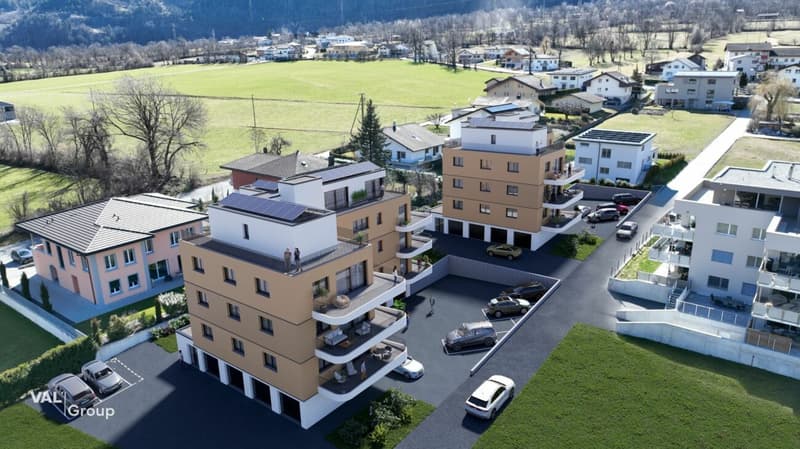 Appartement neuf de 3,5 pièces confortable avec beaucoup de lumière du jour (5)