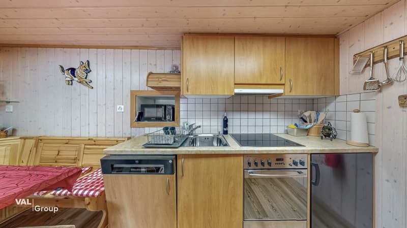 Appartement meublé de 4,5 pièces à Guttet-Feschel - ensoleillé, calme et avec beaucoup de confort (6)
