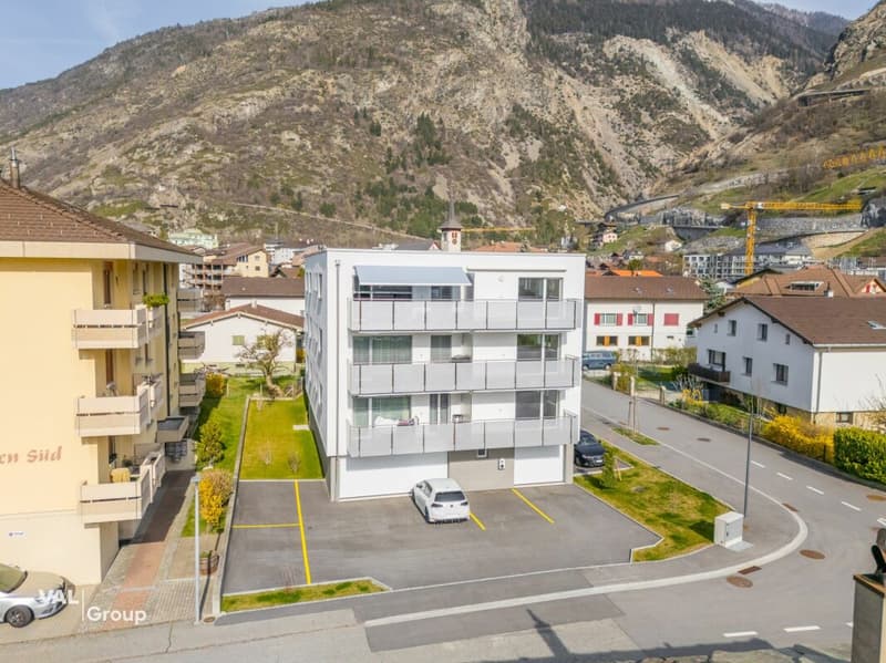 Appartement neuf de 3,5 pièces lumineux avec balcon - Vivre à Steg (12)