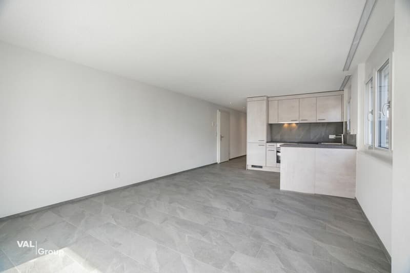 Appartement neuf de 3,5 pièces lumineux avec balcon - Vivre à Steg (2)