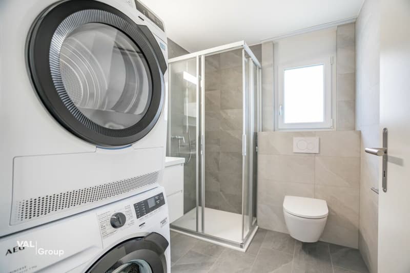 Appartement neuf de 3,5 pièces lumineux avec balcon - Vivre à Steg (7)