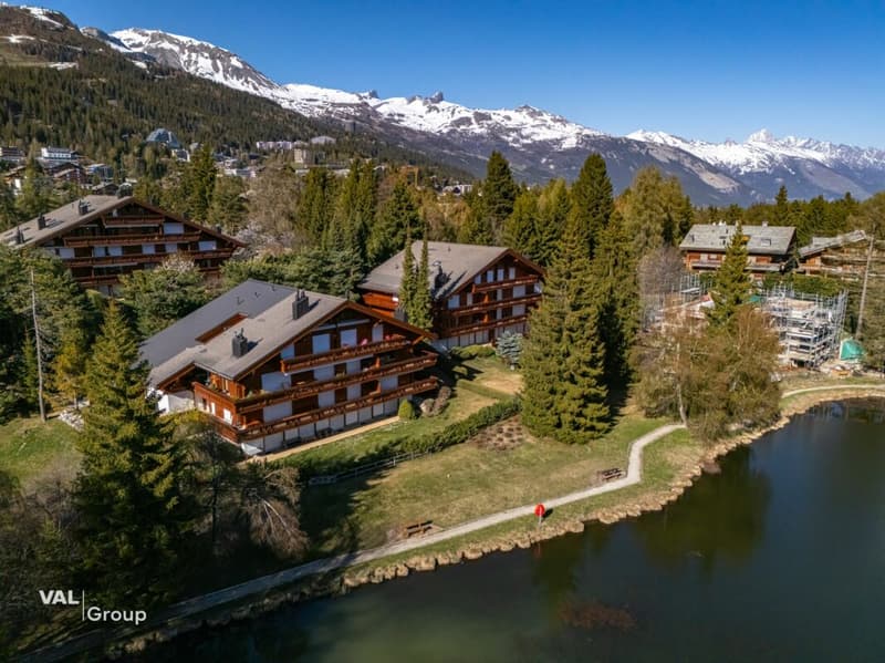 Alpine apartment with view of Etang Blanc in Crans-Montana (17)