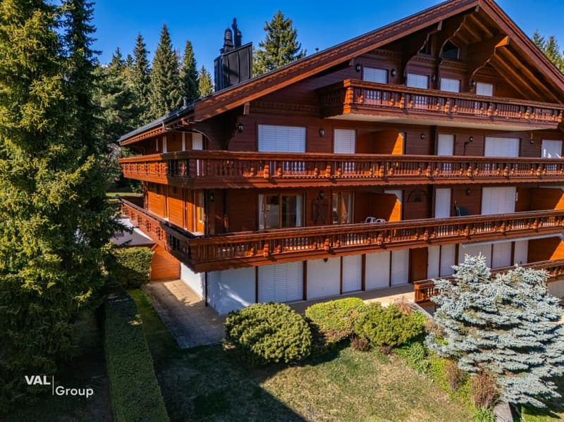 Alpine apartment with view of Etang Blanc in Crans-Montana (16)