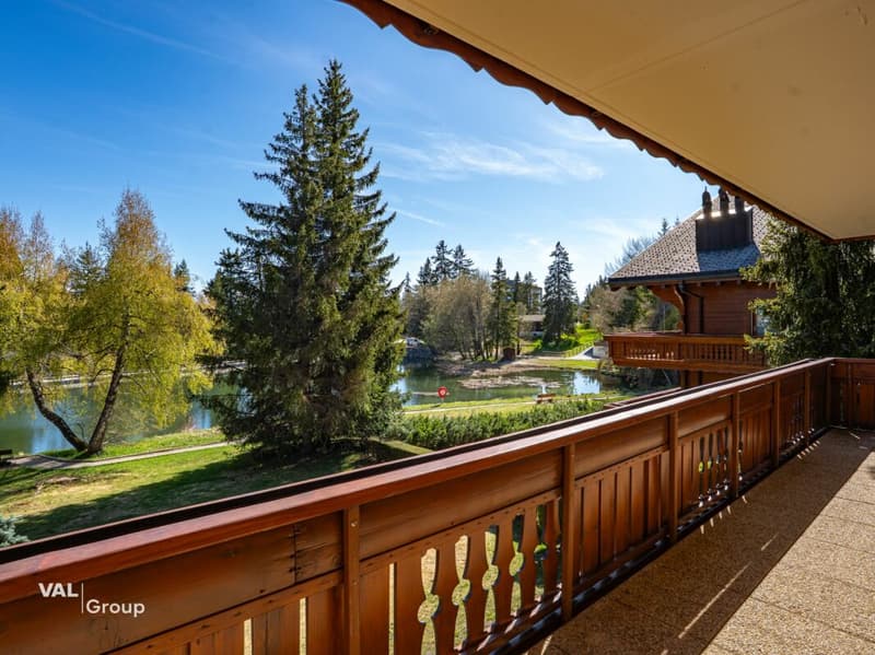 Alpine apartment with view of Etang Blanc in Crans-Montana (11)
