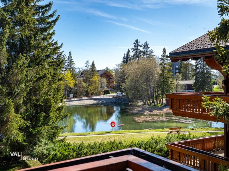 Alpine apartment with view of Etang Blanc in Crans-Montana (12)