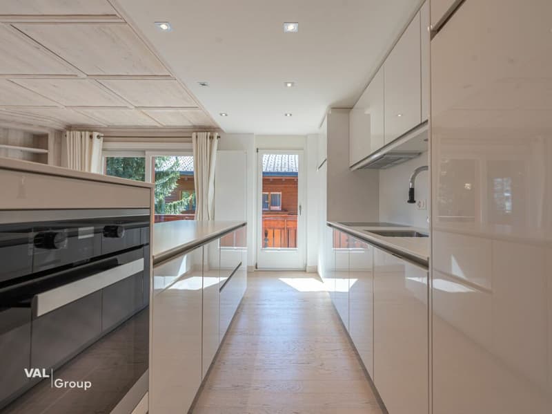 Alpine apartment with view of Etang Blanc in Crans-Montana (4)