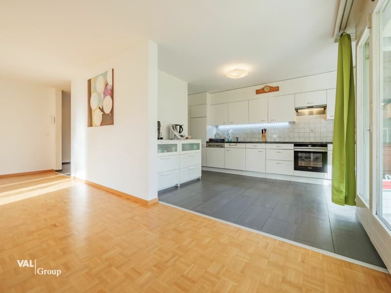 Well-maintained garden apartment in the wine paradise of Salgesch (3)