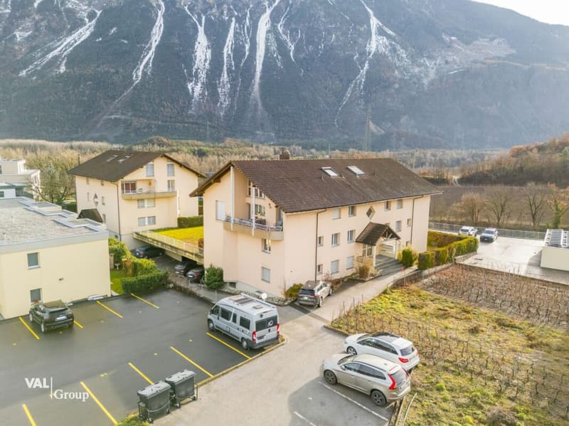 Well-maintained garden apartment in the wine paradise of Salgesch (14)