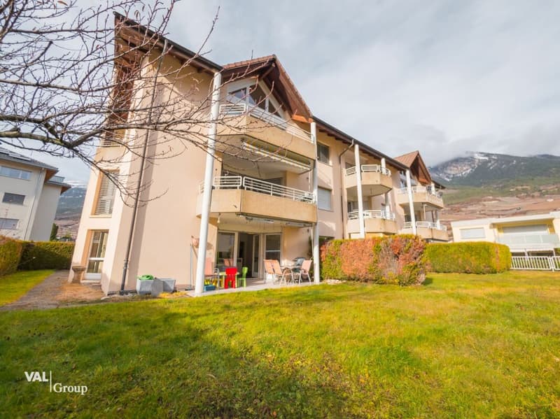 Well-maintained garden apartment in the wine paradise of Salgesch (12)