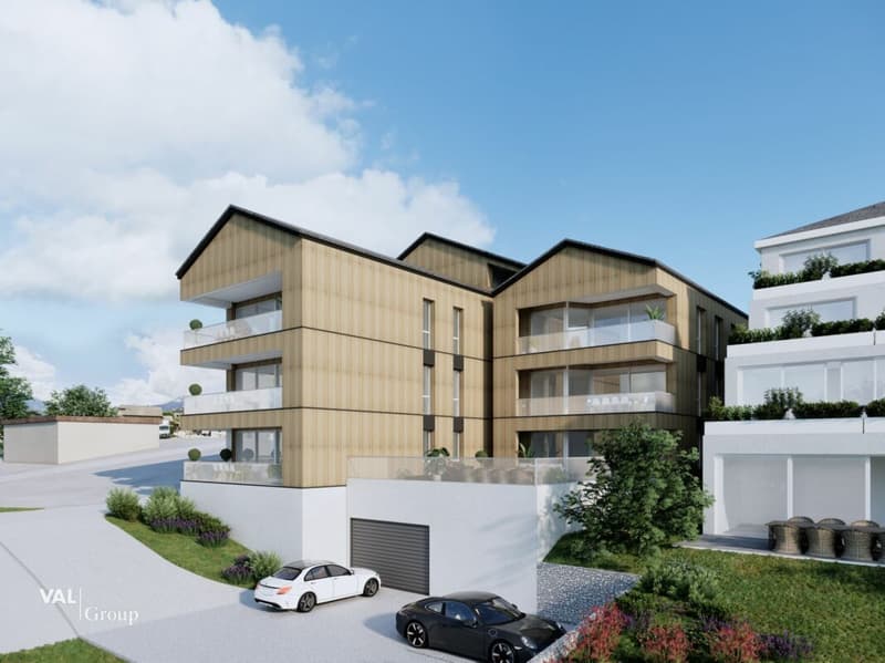 Spacious 3.5-room apartment with balcony - A peaceful setting with a beautiful view (7)