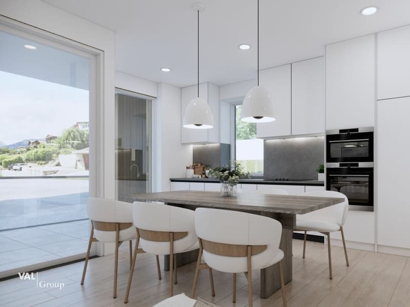 Spacious 3.5-room apartment with balcony - A peaceful setting with a beautiful view (3)