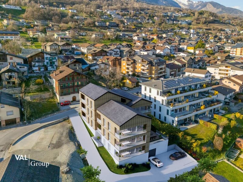 Spacious 3.5-room apartment with balcony - A peaceful setting with a beautiful view (2)