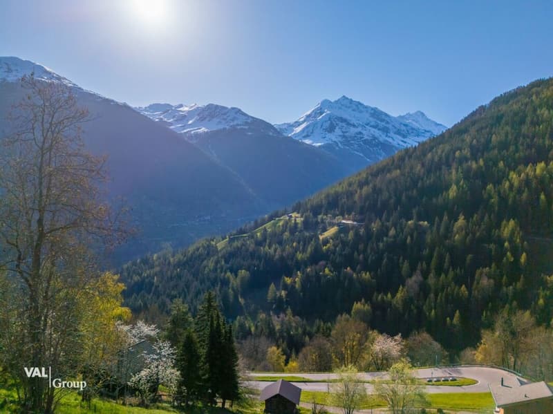 Superba parcella edificabile all'ingresso di Grimentz, posizione strategica e potenziale eccezionale (6)