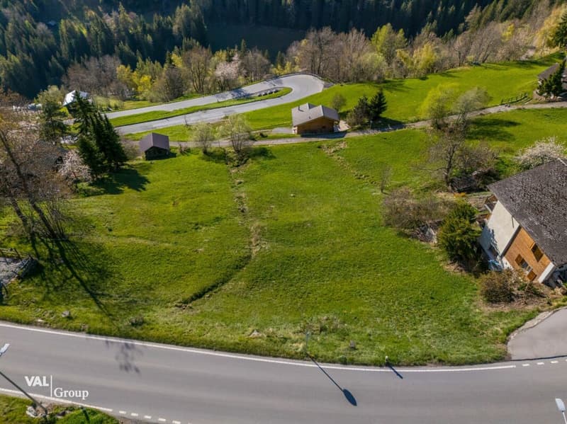 Superba parcella edificabile all'ingresso di Grimentz, posizione strategica e potenziale eccezionale (4)