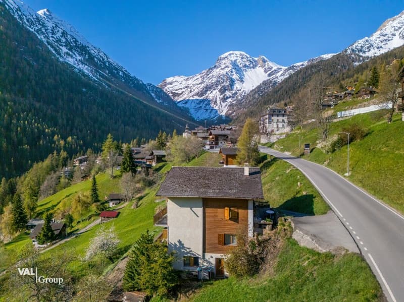 Superba parcella edificabile all'ingresso di Grimentz, posizione strategica e potenziale eccezionale (5)