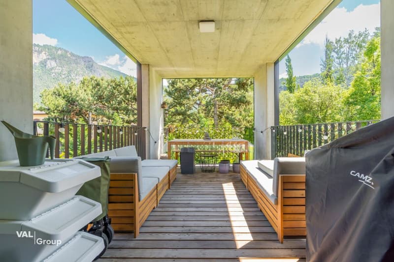 Your peaceful haven of 5.5 rooms in the Rives de Bramois (10)