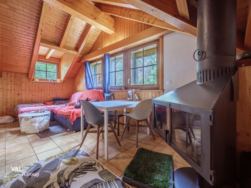 Great potential just two steps from Sion - House with outbuildings (11)