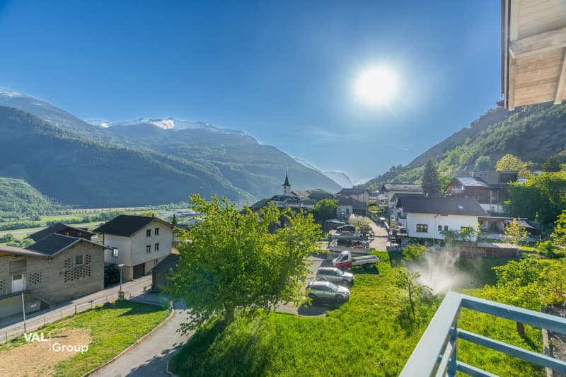 Un foyer avec calme, soleil et panorama de montagne (18)