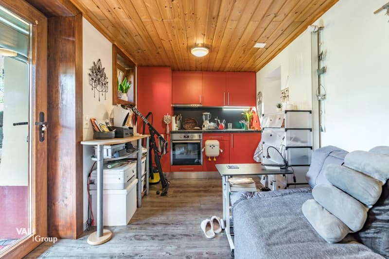 Charming small chalet with spacious garden, in the heart of the village (10)