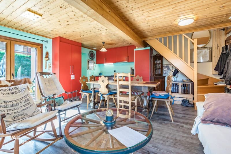 Charming small chalet with spacious garden, in the heart of the village (4)