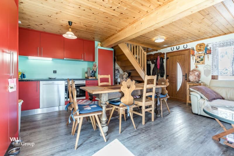 Charming small chalet with spacious garden, in the heart of the village (3)
