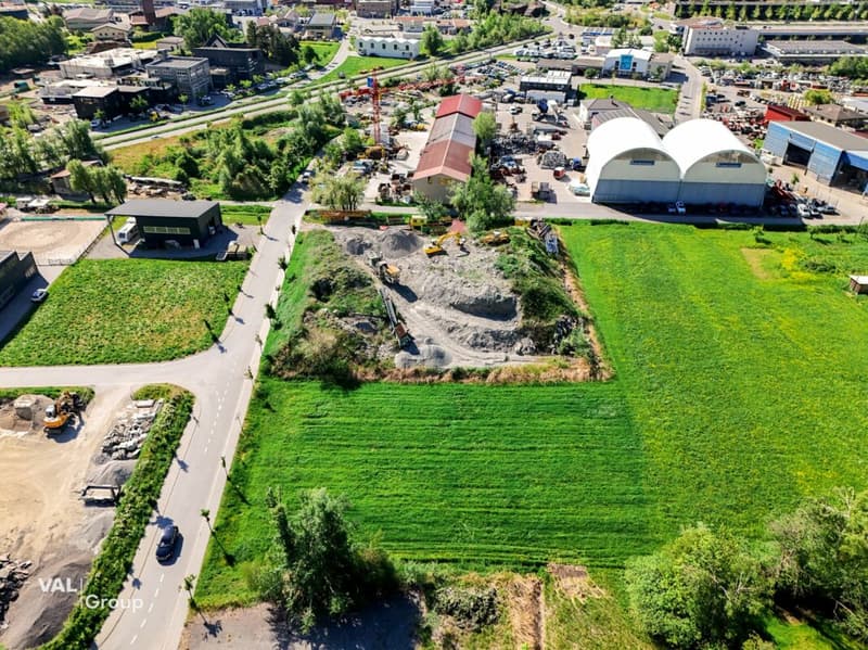Attraktive Industriebaulandparzelle in Gamsen (2)