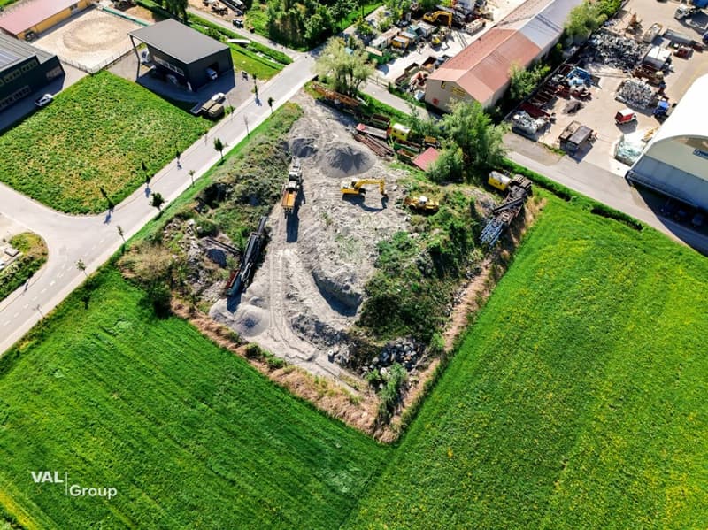 Attraktive Industriebaulandparzelle in Gamsen (1)