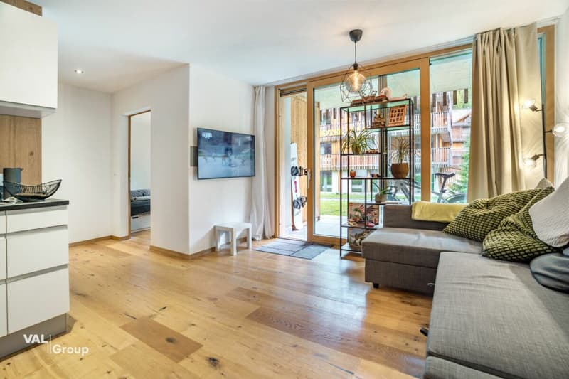 Modern Alpine Retreat in Saastal - Stylish 2.5-Room Holiday Apartment in Saas-Grund (3)