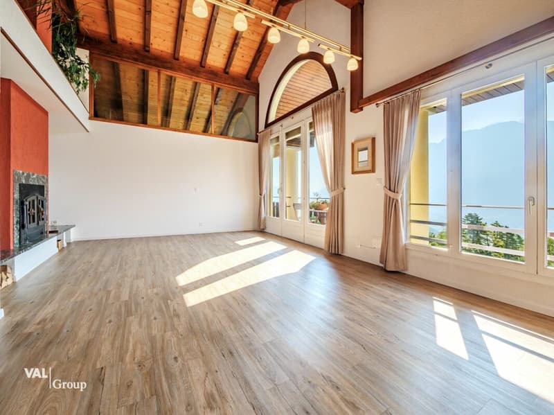 Villa mit Charme und Panoramablick und Pool in Venthône (4)