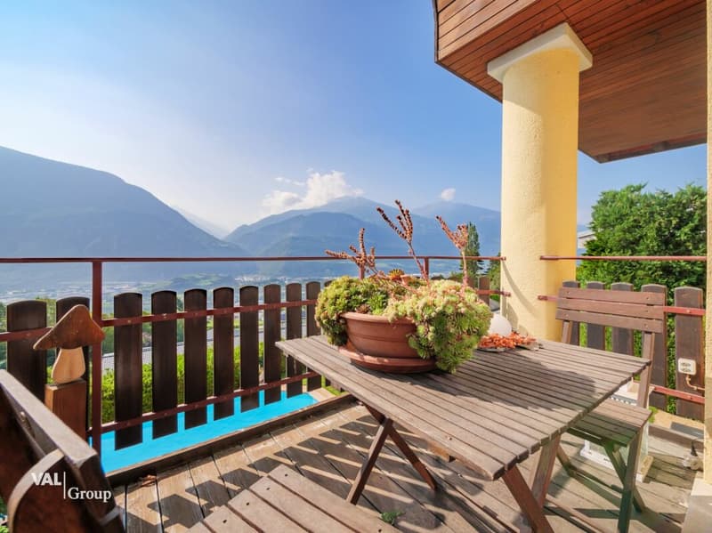 Villa mit Charme und Panoramablick und Pool in Venthône (17)