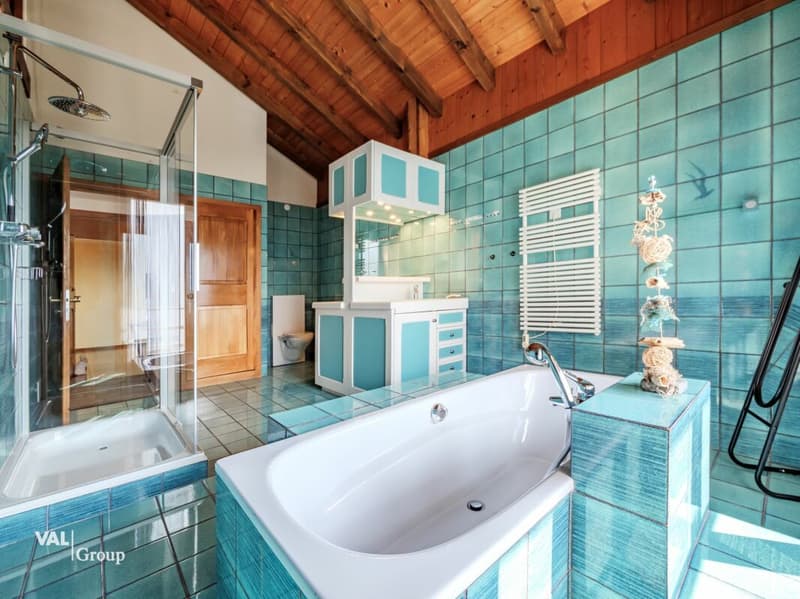 Villa mit Charme und Panoramablick und Pool in Venthône (12)
