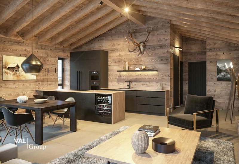Residenz Le Roc: Luxuriöse Attikawohnung mit 5-Sterne-Komfort und Bergpanorama (7)