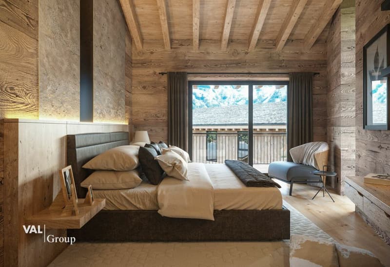 Residenz Le Roc: Luxuriöse Attikawohnung mit 5-Sterne-Komfort und Bergpanorama (9)