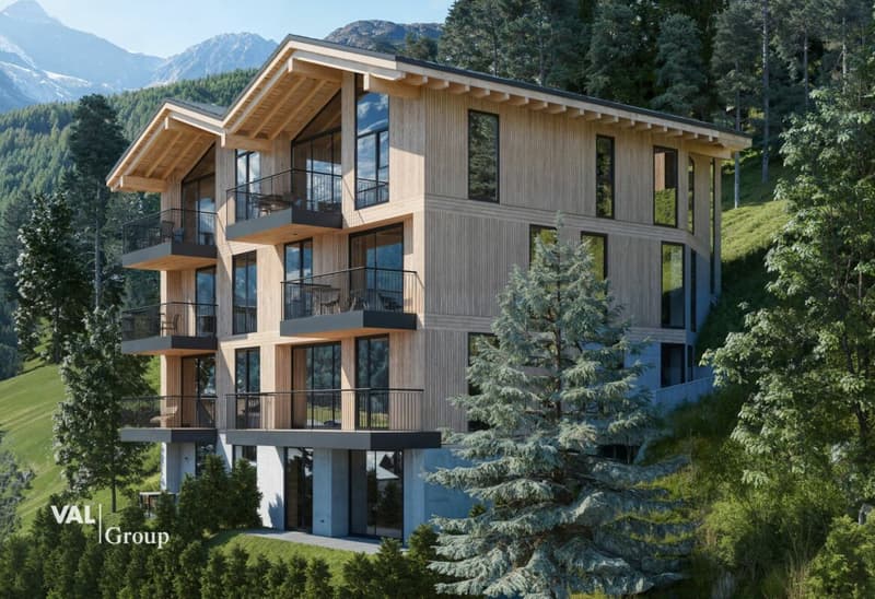 Residenz Le Roc: Luxuriöse Wohnungen mit 5-Sterne-Komfort und Bergpanorama (1)