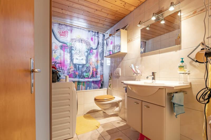 5.5-room attic apartment in Bellwald - spacious, quiet, with mountain view (7)