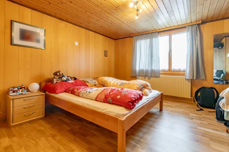 5.5-room attic apartment in Bellwald - spacious, quiet, with mountain view (9)