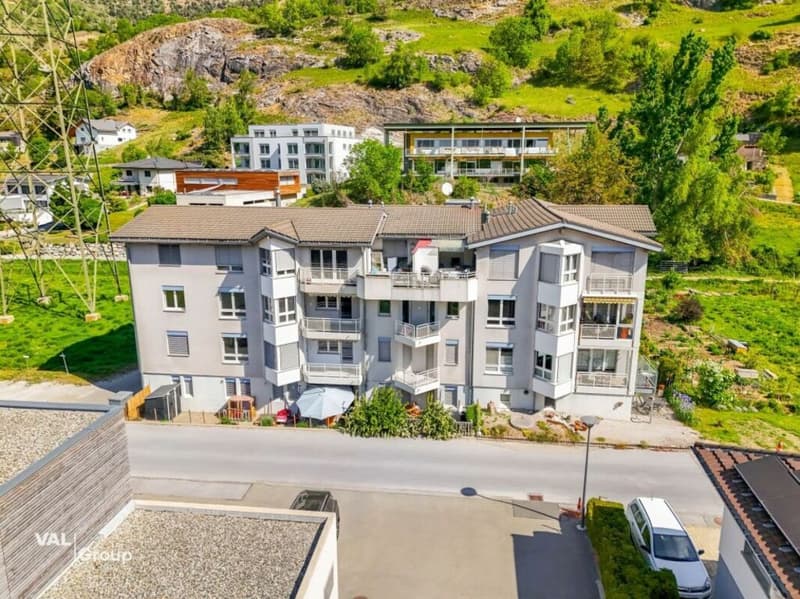 2.5 rooms in Raron, good quiet location (1)