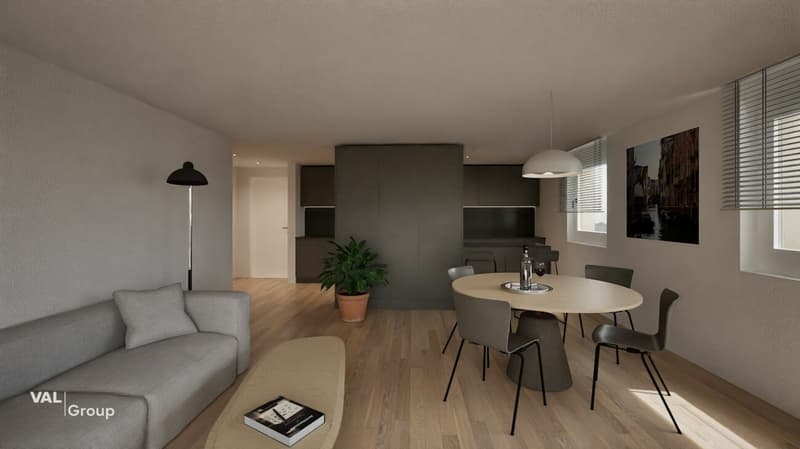 Attraktive Wohnung mit sonniger Terrasse in Brig-Glis (2)