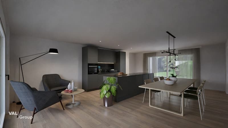 Attraktive Wohnung mit sonniger Terrasse in Brig-Glis (3)