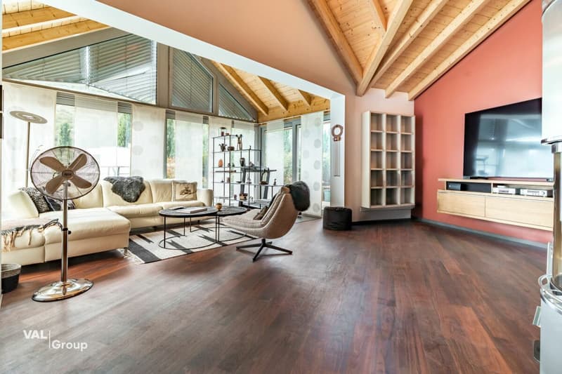 Exklusive 4.5-Zimmer-Attikawohnung mit grosszügiger Terrasse und Sauna in Visp (1)