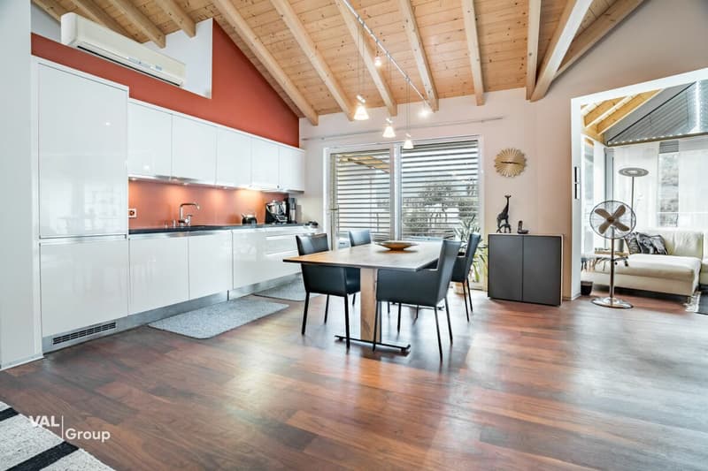 Exklusive 4.5-Zimmer-Attikawohnung mit grosszügiger Terrasse und Sauna in Visp (3)