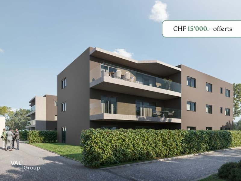 Superbe attique 4.5 pièces neuf - Espace, lumière et CHF 15'000.- d'économie (1)