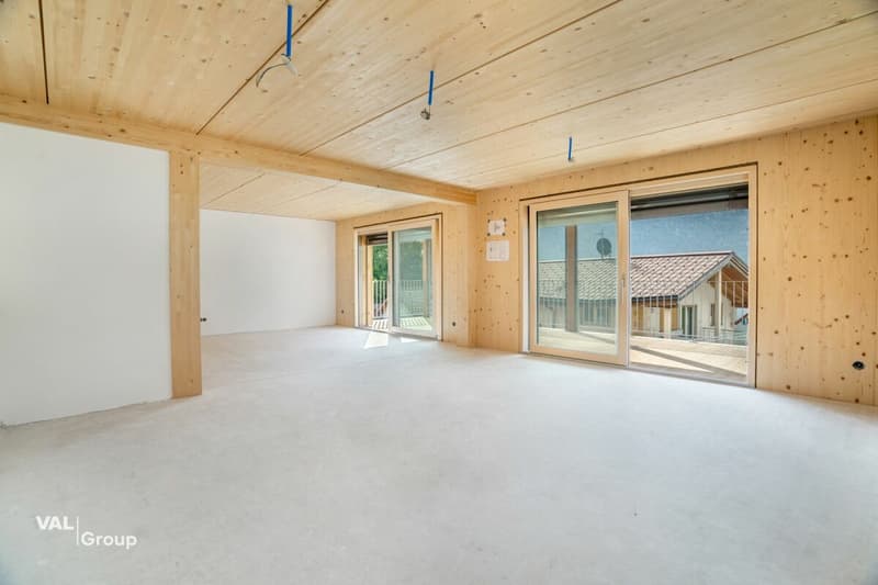 Aussergewöhnliche 5.5-Zimmer Attikawohnung in Steg (3)