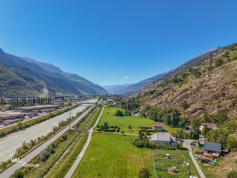 Baulandreserve mit Entwicklungspotenzial - Wohnhaus in Lalden (17)
