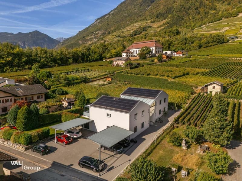 Superbe attique 3.5 pièces à Fully - charme, lumière et qualité de vie (15)