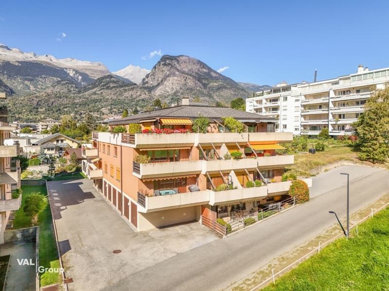 Wohnen über den Dächern von Brig mit Sonne, Weitblick und viel Privatsphäre (22)